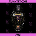 Golden Dragon Rider Magic Emblem PNG, Dark Fantasy PNG