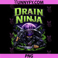Drain Ninja PNG, Plumber Pipe Pun Graphic PNG