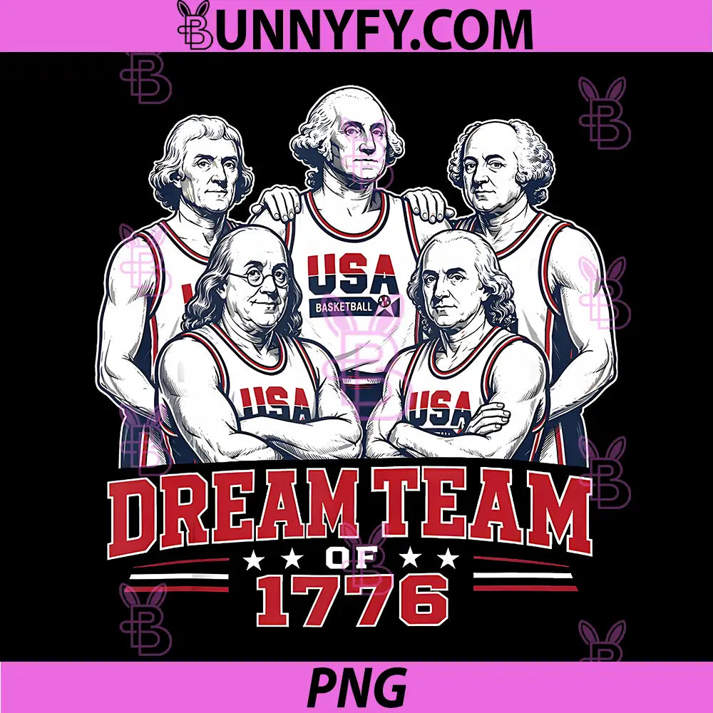 Dream Team of 1776 PNG, Founding Fathers America 250th PNG