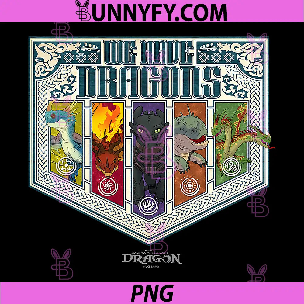 DreamWorks Dragons PNG, We Have Dragons PNG