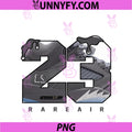 Drip Retro PNG, Wolf Grey 5s Tee Matching PNG