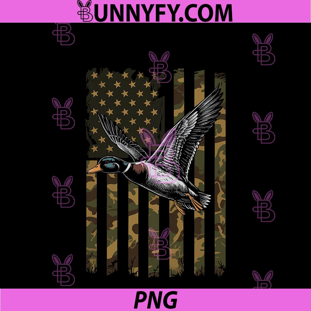 Duck Hunting US Flag PNG, Waterfowl America PNG