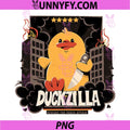 Duckzilla PNG, Beware The Quack Attack PNG