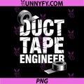 Duct Tape Engineer PNG, Funny Handyman Fix It Hero PNG