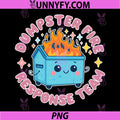 Dumpster Fire Response Team Chaos PNG, Funny Meme Kawaii Employee PNG