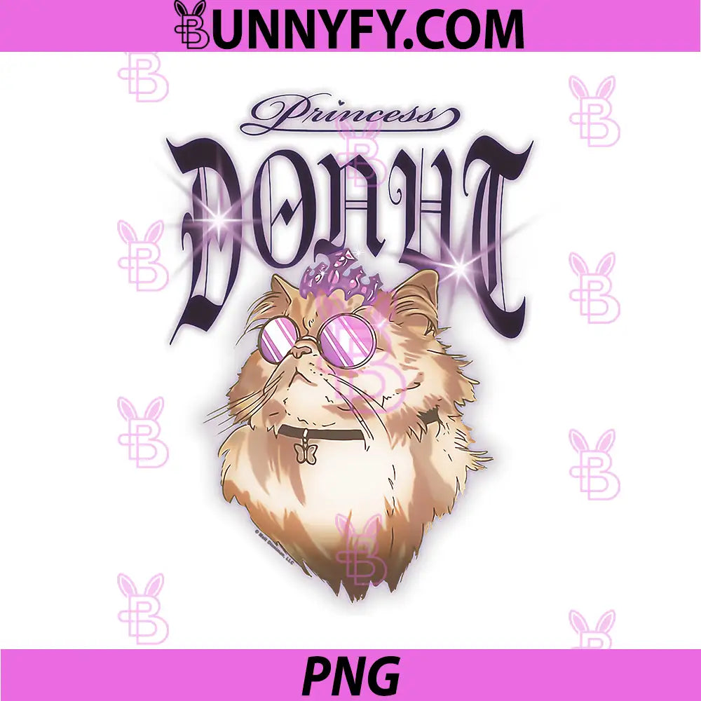 Dungeon Crawler Carl Airbrushed PNG, Princess Donut PNG