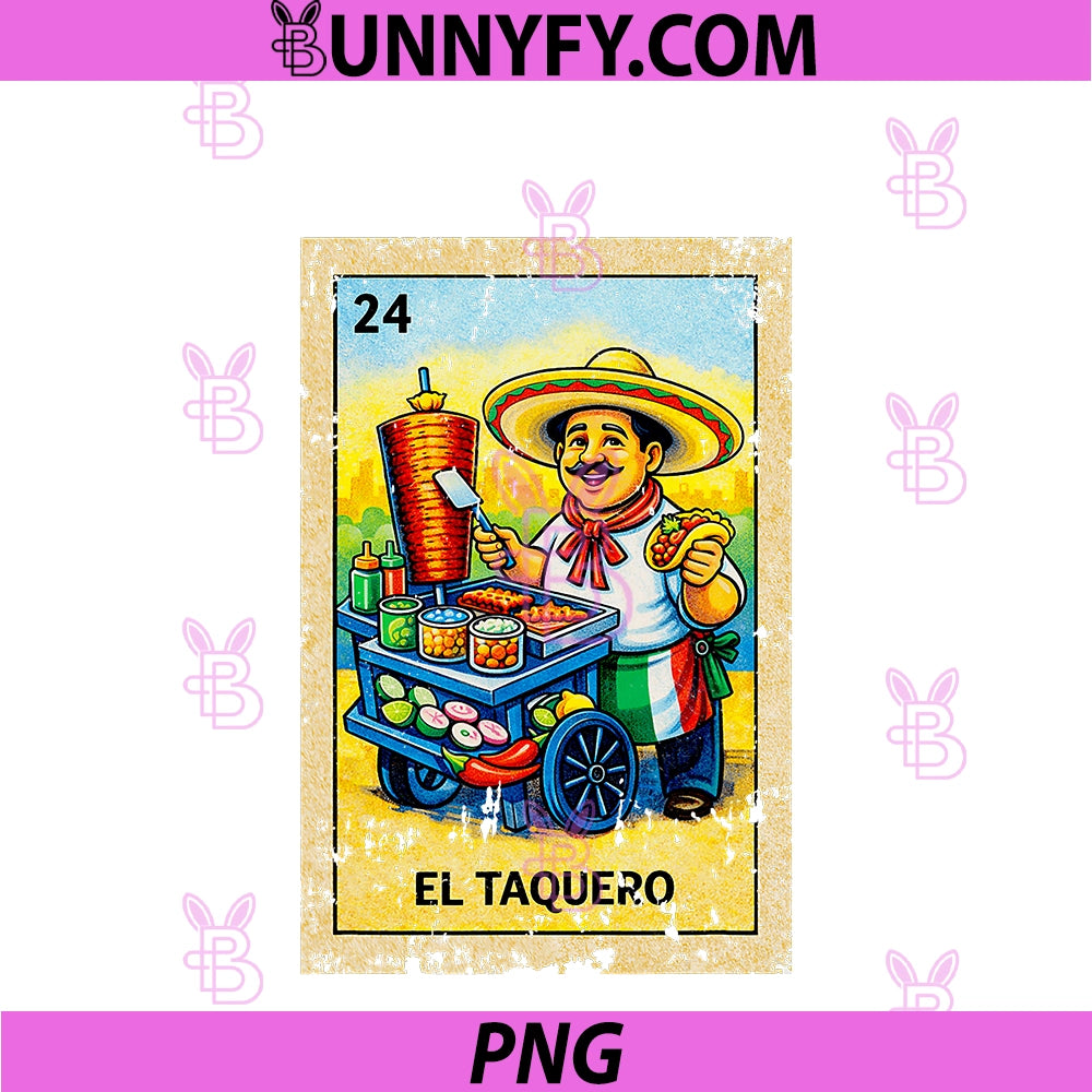 EL TAQUERO Cinco De Mayo PNG