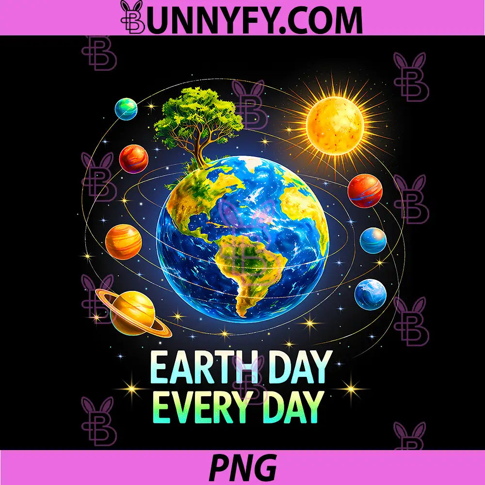 Earth Day 2026 PNG, Go Planet Its Your Earth Day PNG