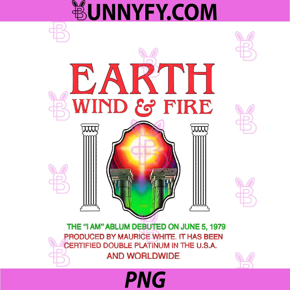 Earth, Wind & Fire PNG, I Am Pillars PNG