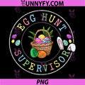 Easter Bunny Egg PNG, Hunt Supervisor Dad PNG