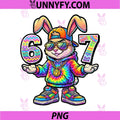 Easter Bunny Meme PNG, Funny 6 7 Easter Eggs Design Gamers PNG