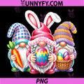 Easter Cute Gnomes PNG, Bunny Ears Egg Hunt PNG