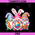 Easter Cute Gnomes PNG, Bunny Ears Egg Hunt PNG
