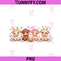 Easter Day Egg PNG, Hunt Highland Cow Western Life Country PNG
