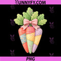 Easter Day Floral PNG, Patchwork Carrot Egg Hunt He is Risen PNG