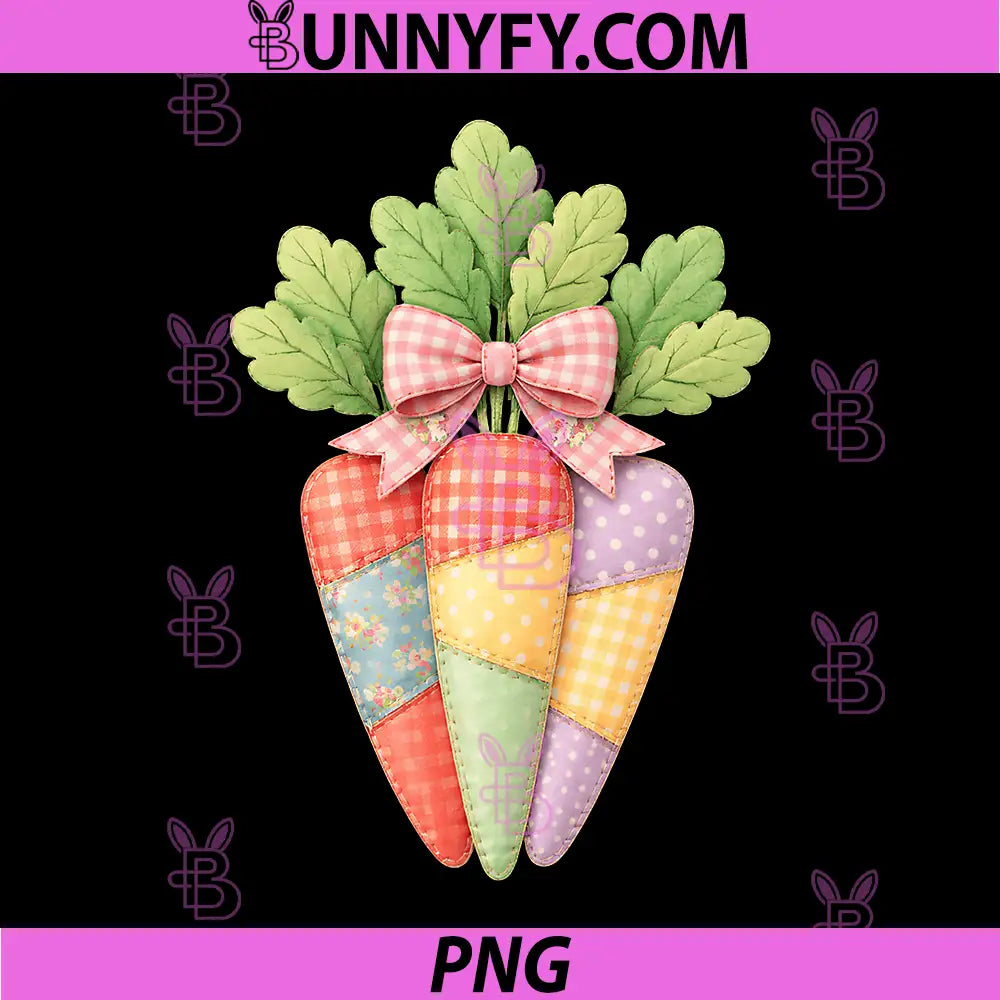 Easter Day Floral PNG, Patchwork Carrot Egg Hunt He is Risen PNG
