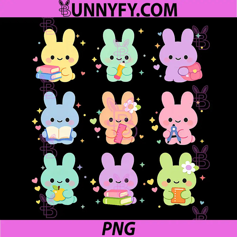 One Hoppy Teacher Teaching PNG, Bunny Rabbit Egg Hunt PNG