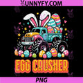 Easter Egg Crusher PNG, Monster Truck Bunny Ears PNG