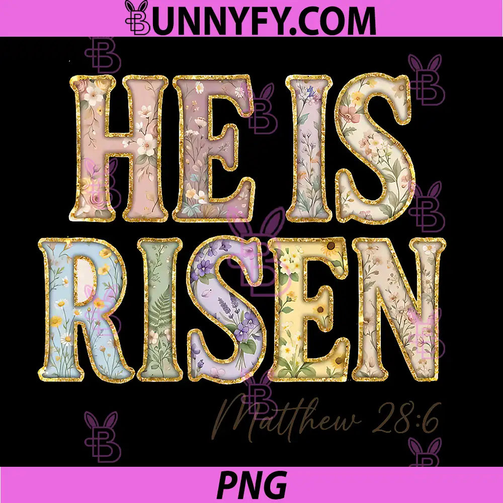 Easter Jesus He is Risen PNG, Christian Faith PNG