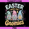 Easter with My Gnomies PNG, Cute Pastel Gnomes PNG