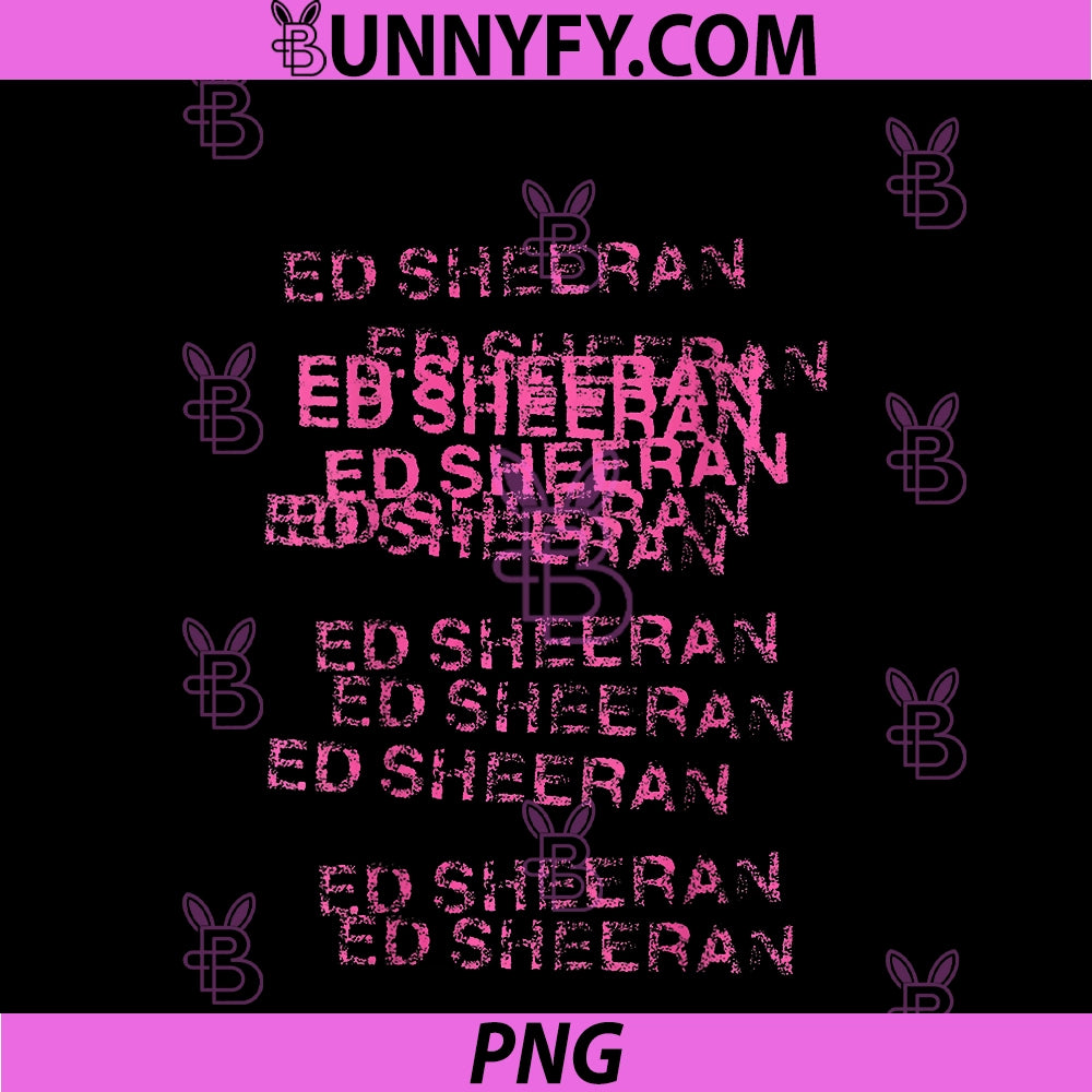 Ed Sheeran Play PNG, Logo Stacked PNG