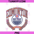 Edmonton PNG, Oilers Vintage Victory White Officially Licensed PNG