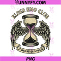 Elder Emo Club PNG, Hourglass Wings PNG
