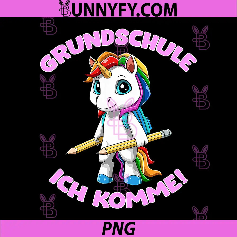 Grundschule Ich Komme PNG, Elementary School and Unicorn