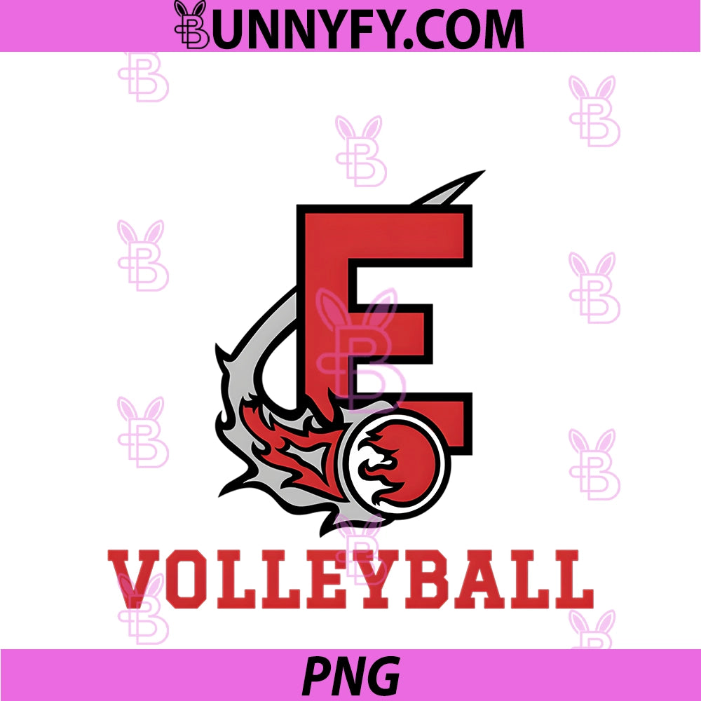 Elgin High School PNG, Comets Volleyball PNG