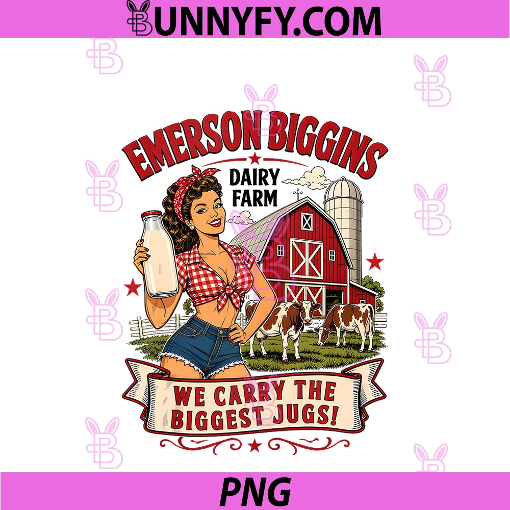 Emerson Biggins PNG, Funny Adult Humor Innuendo Joke Gag Gifts PNG