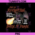 Join The Revolution Burn It Down PNG, Empyrean Dragon Rider PNG