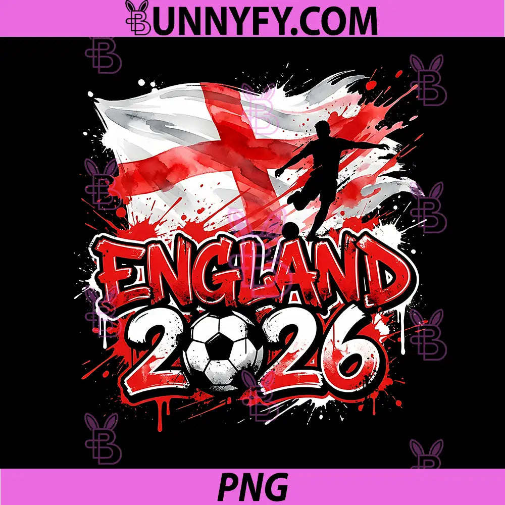 England ENG 26 Fan PNG, Colorful Paint Splash Flag PNG