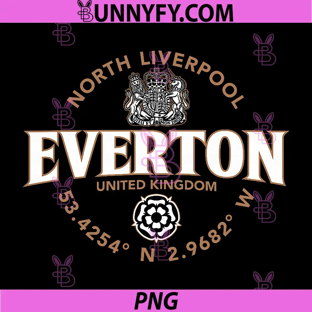 Everton North Liverpool PNG, Coordinates Label 2C PNG
