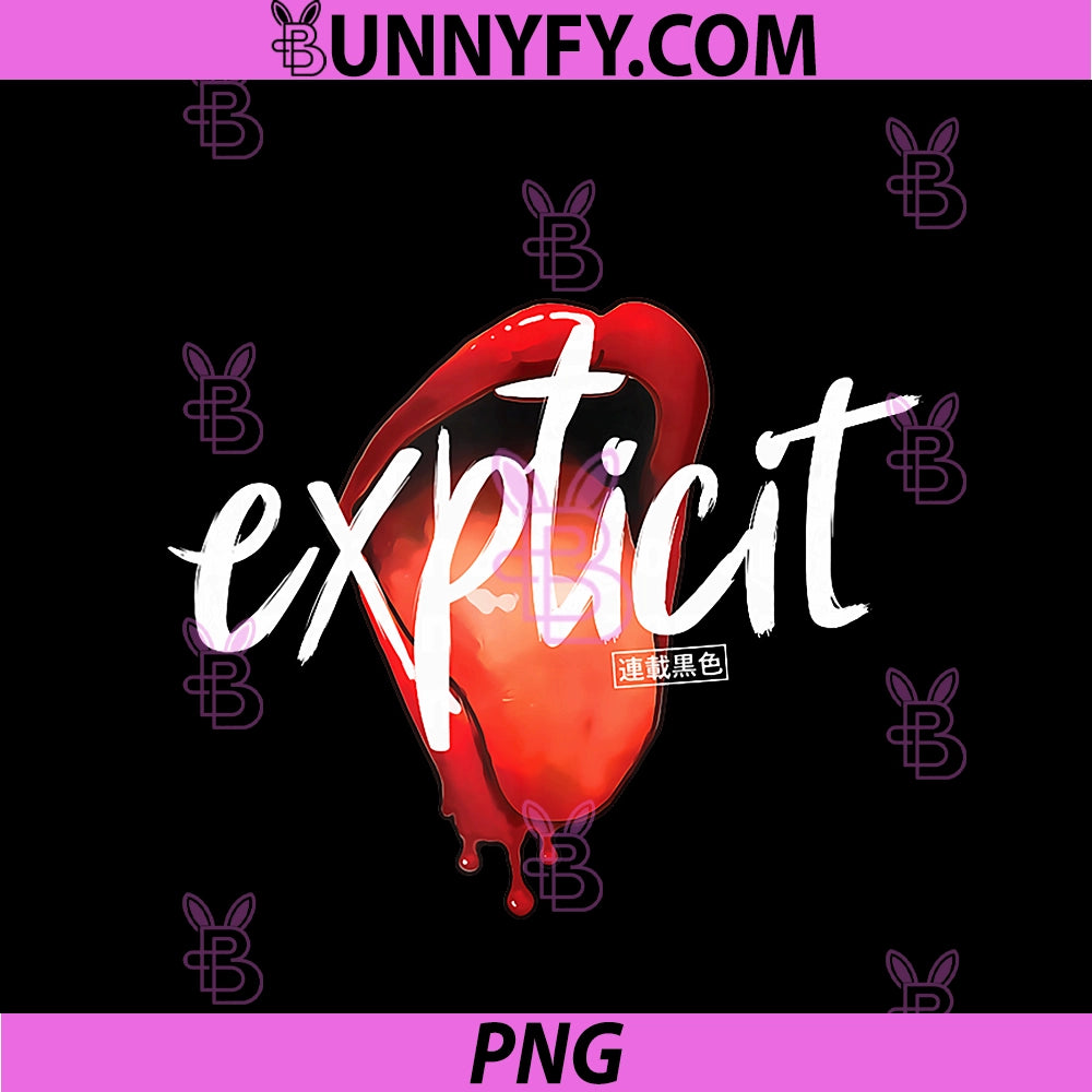 Explicit Content Mouth Tongue Girl PNG, Japan Anime Manga PNG
