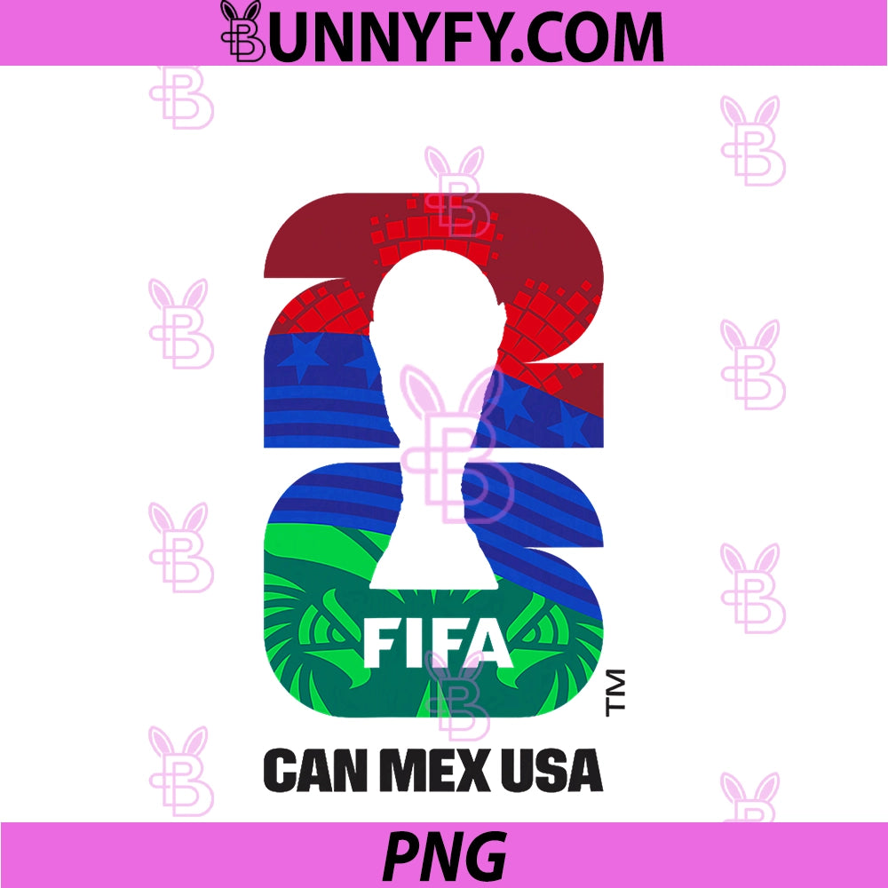 FIFA World CUP26 PNG, Host Country Trophy Logo PNG