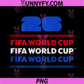 FIFA World CUP 26 PNG, USA Bubble Color PNG