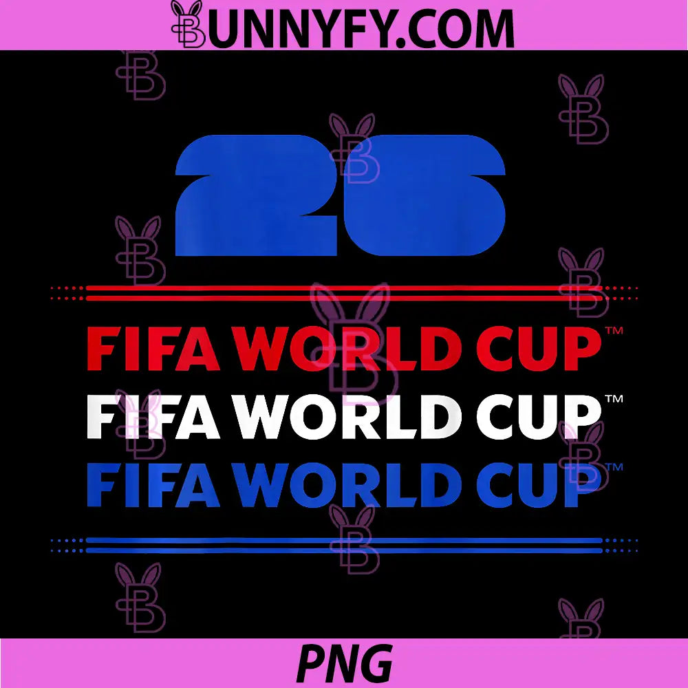 FIFA World CUP 26 PNG, USA Bubble Color PNG