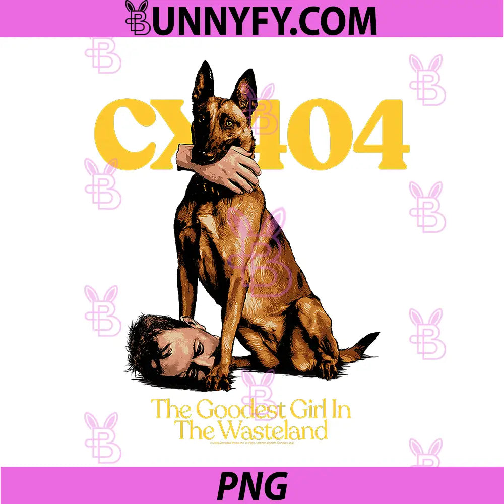 Fallout CX404 Goodest Girl in The Wasteland PNG, Dog TV Show PNG