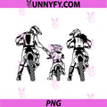 Family Motocross Svg, Motocross Svg, Father Kid Mom Motocross Svg