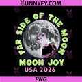 Far Side of The Moon Joy PNG, Space Exploration USA Moon 2026 PNG