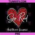 February Is Red Heart Health PNG, Heart Disease Awareness CHD PNG