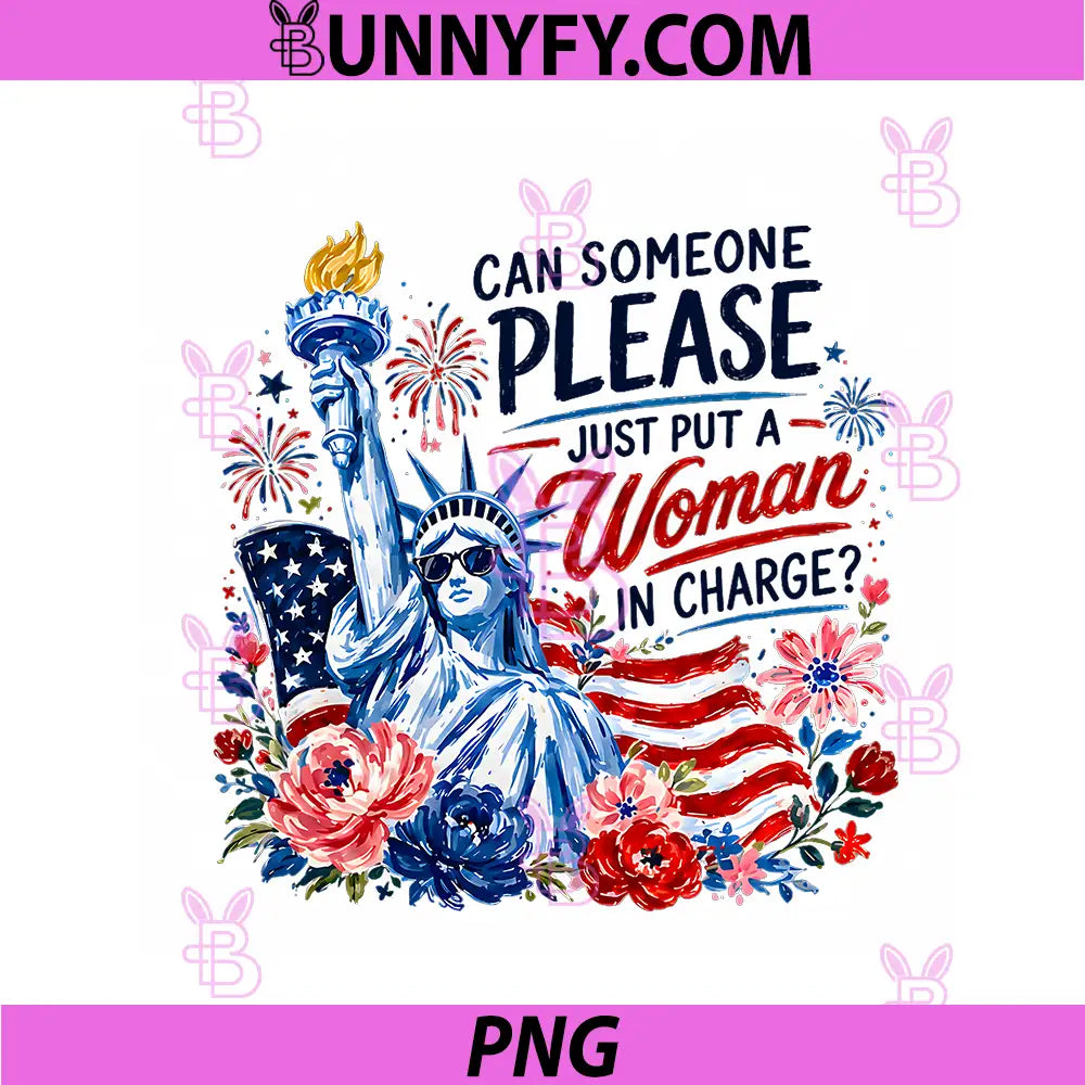 Feminist 4th of July PNG, Liberal Patriotic America 250th PNG