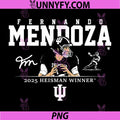 Fernando Mendoza 2025 PNG, Heisman Winner Indiana Football PNG