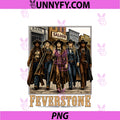 Feverstone Vintage PNG, Western Fearless Cowgirl Team Women PNG