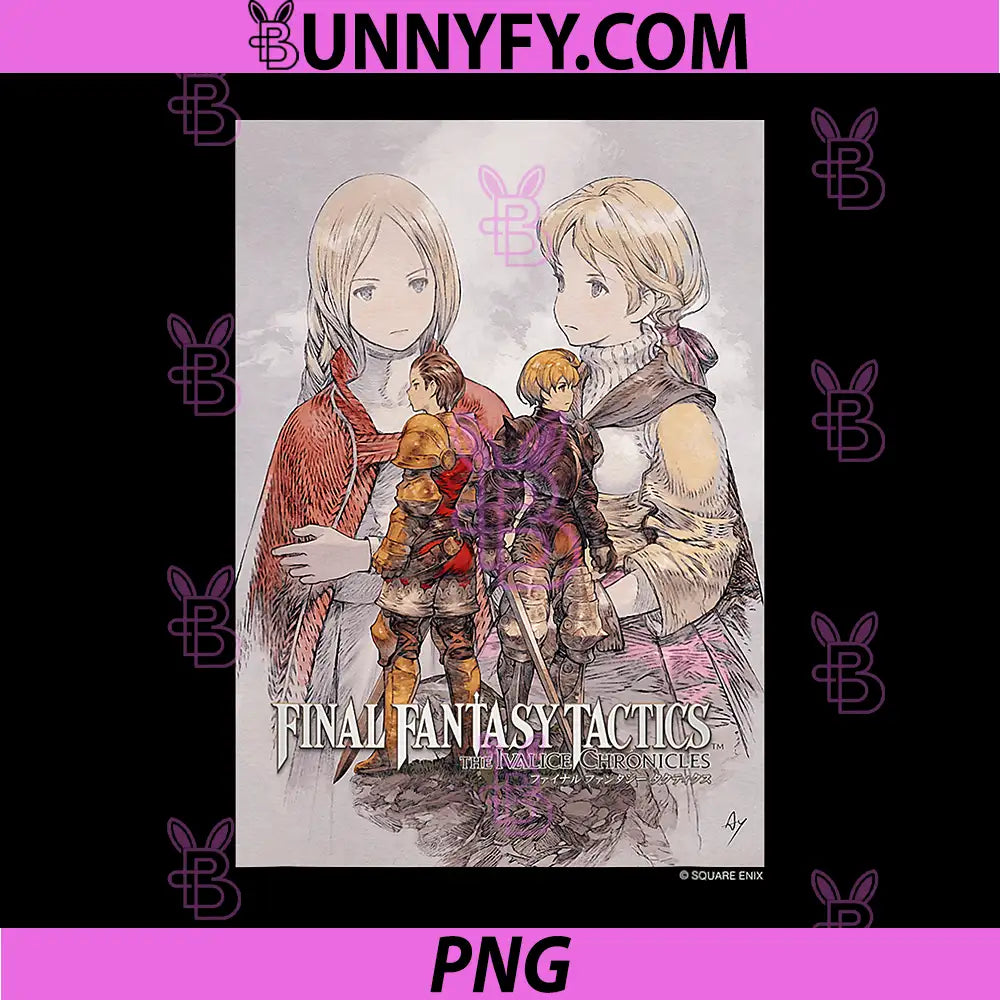 Final Fantasy Tactics PNG, The Ivalice Chronicles Key Visual Art PNG