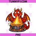 Fire Breathing PNG, Dragon Pasta Chef Kitchen Fantasy PNG