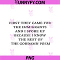 First They Came For PNG, The Immigrants PNG