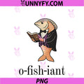 Fisherman Wedding Officiant Legalizer Of Love PNG, O-Fish-iant PNG