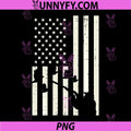 Flag Quail Pheasant Hunting PNG, Vintage Upland Hunt Patriotic PNG