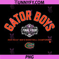 Florida Basketball PNG, Gator Boys Final Four NCAA PNG